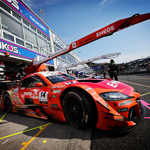 Toyota GR Supra In Pit - Eneos TGR Team